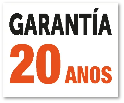 Garantia 20 anos